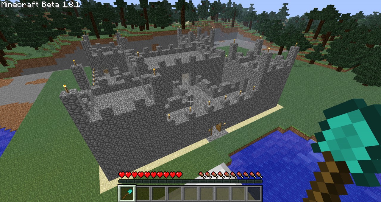 Ultima Online Castle Minecraft Map